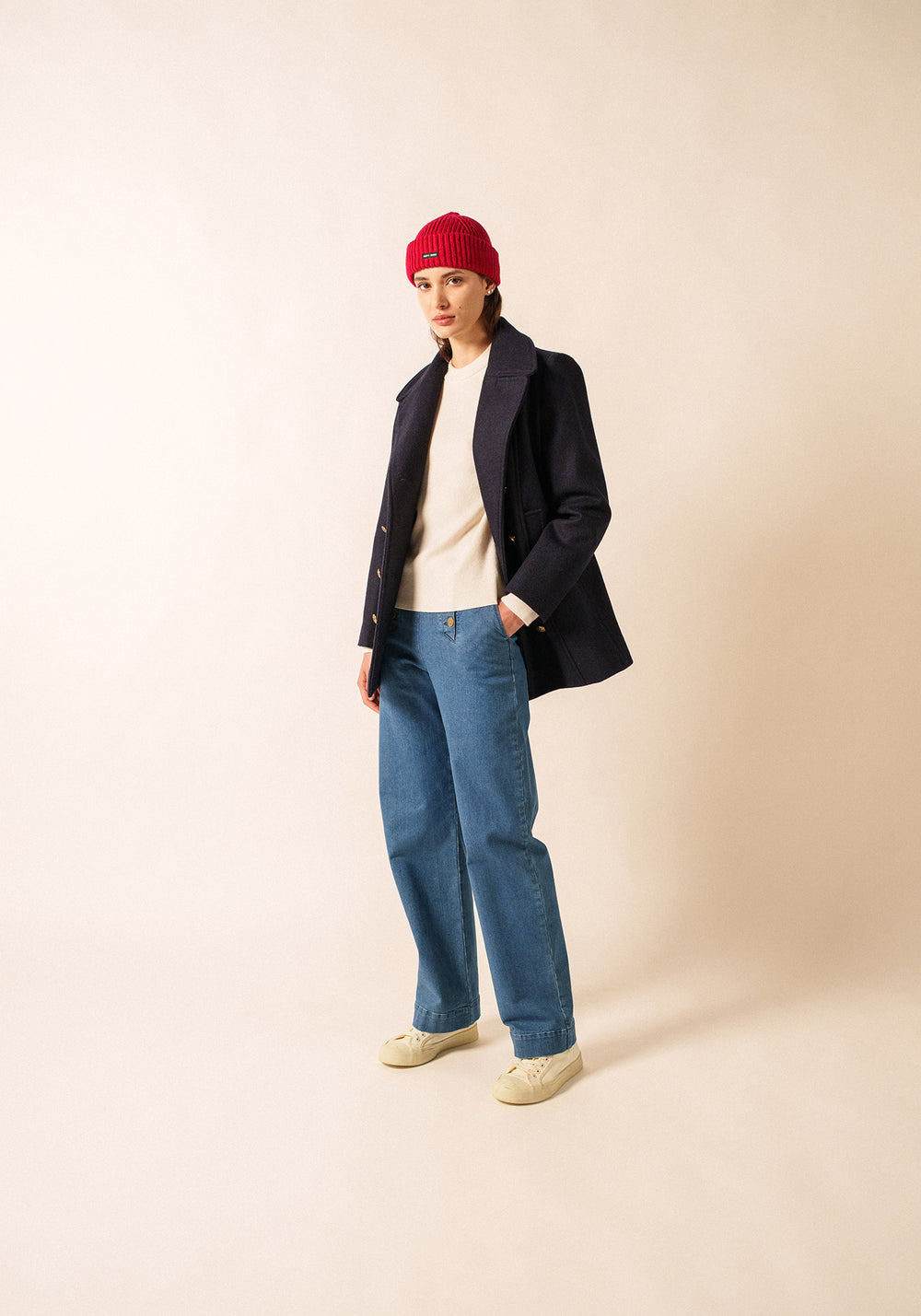 Caban Voilure (NAVY)