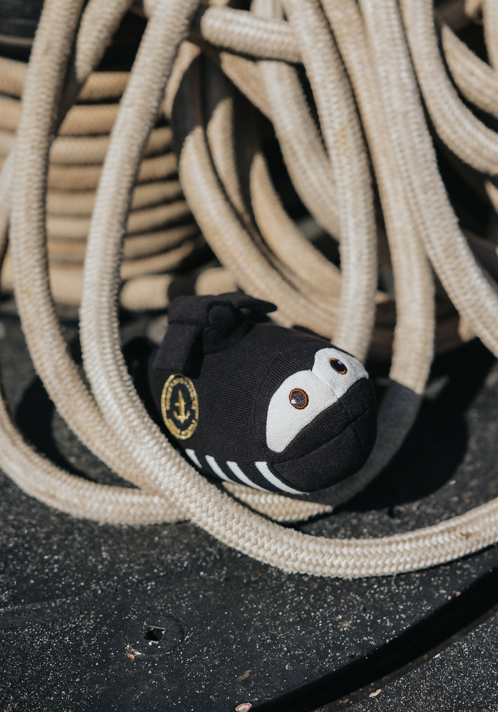 Doudou sous-marin - SAINT JAMES x Marine nationale (NOIR/ECRU)