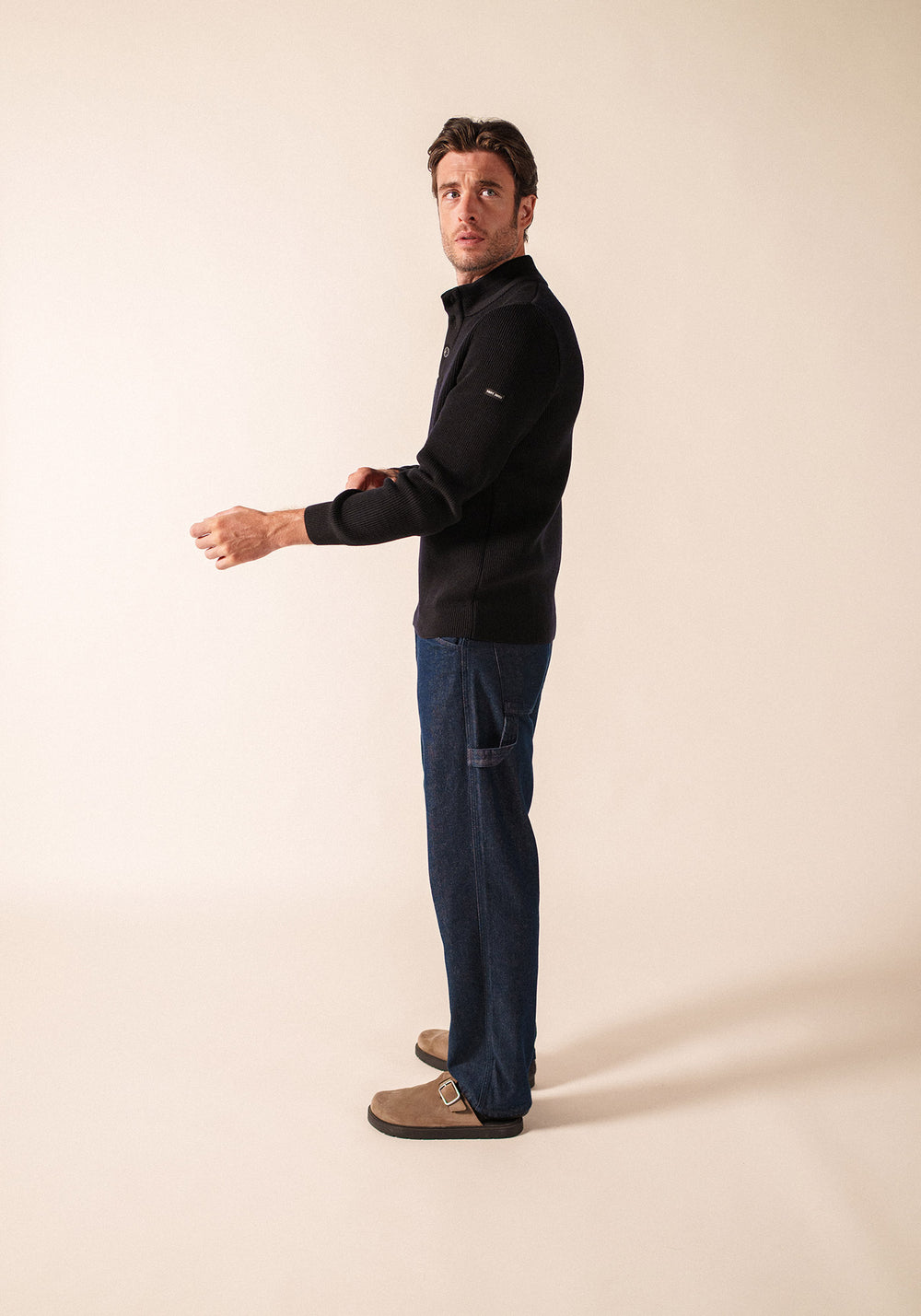 Pull Bourboule (NAVY)