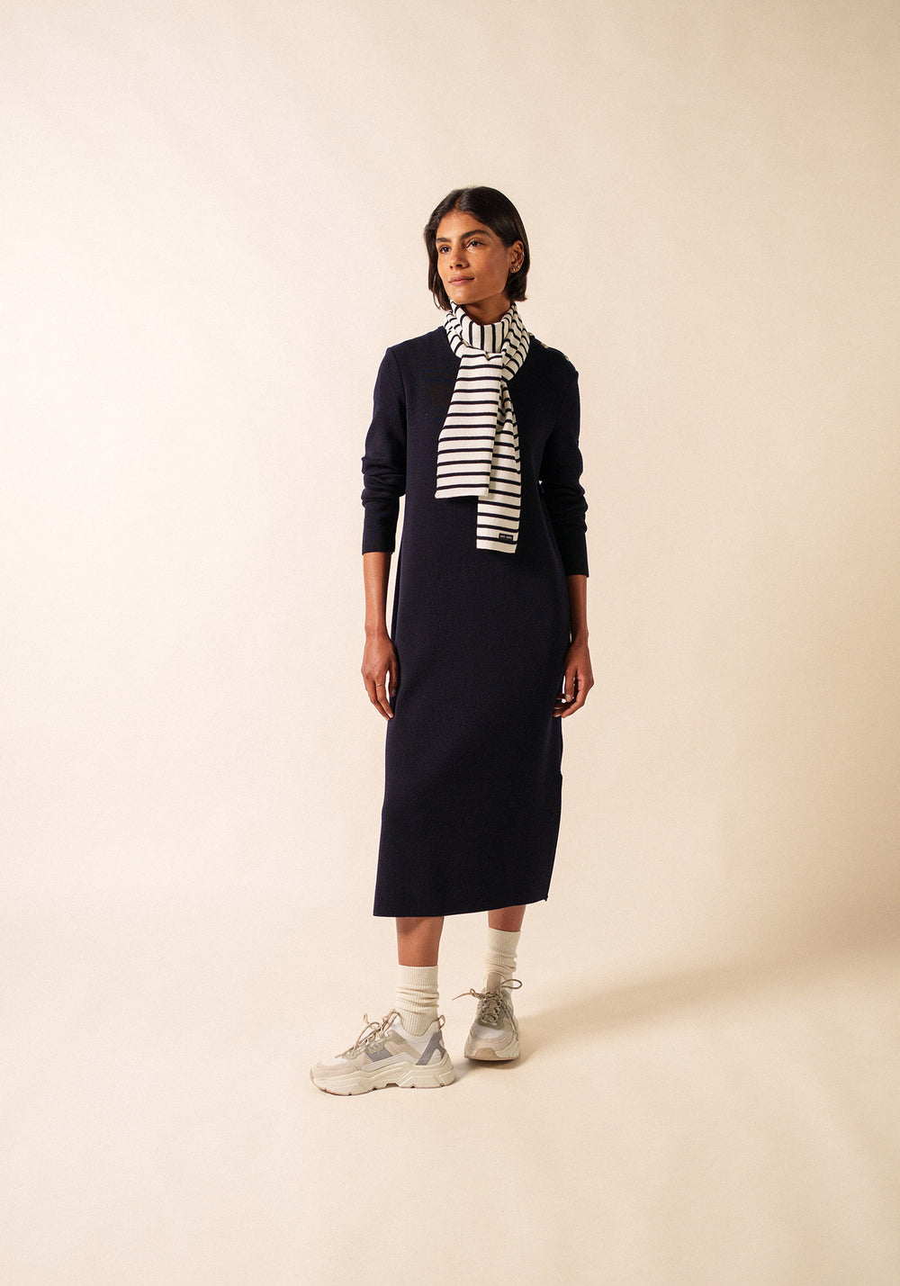 Echarpe Duguay (ECUME/NAVY)
