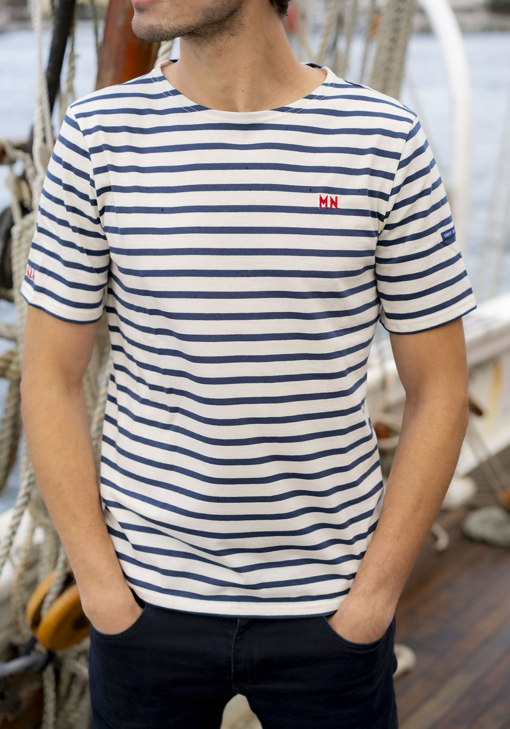 Marinière Narval x Marine nationale (ECRU/NAVY)