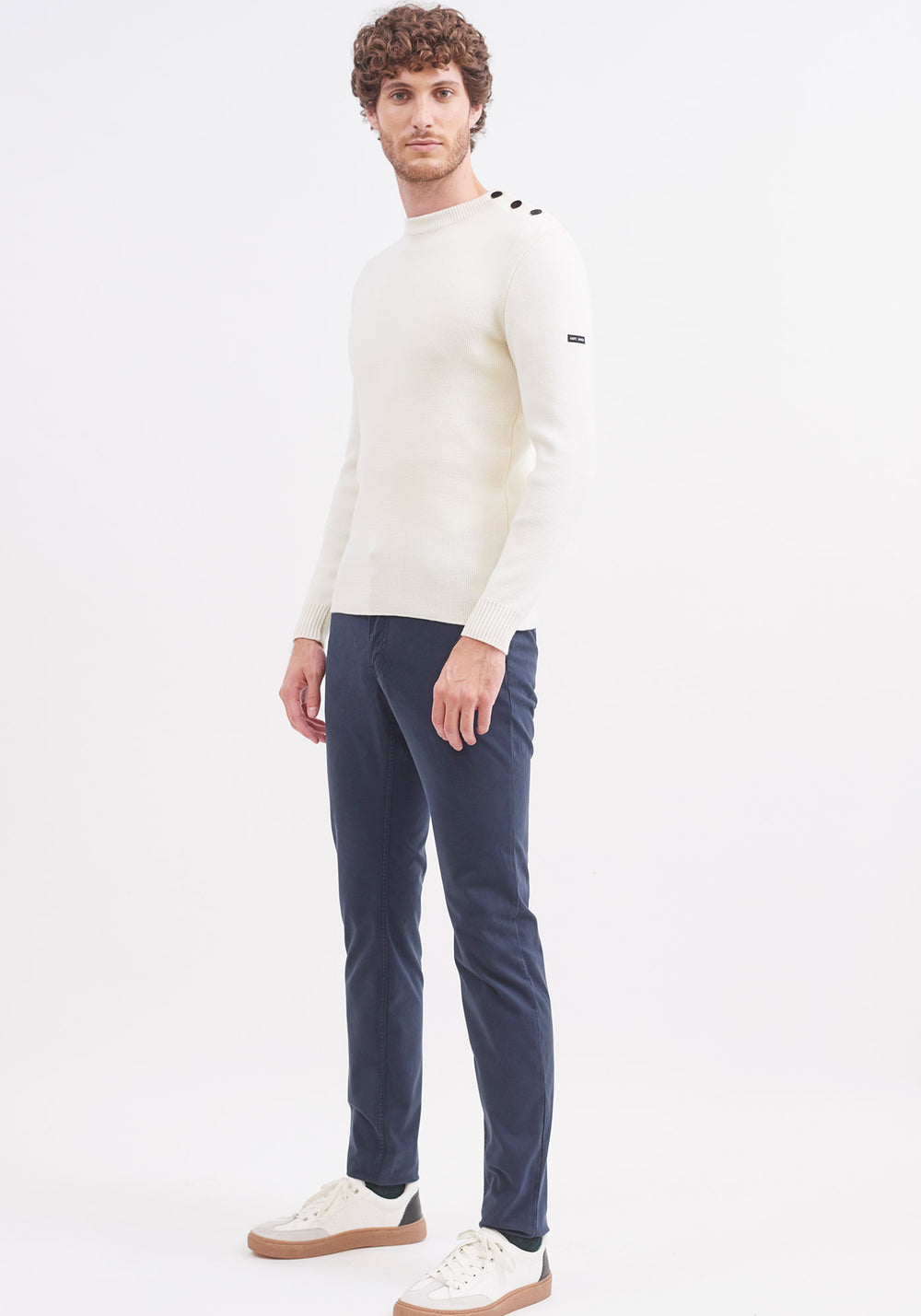Pantalon chino Voile Hiver - en coton (AMIRAL)