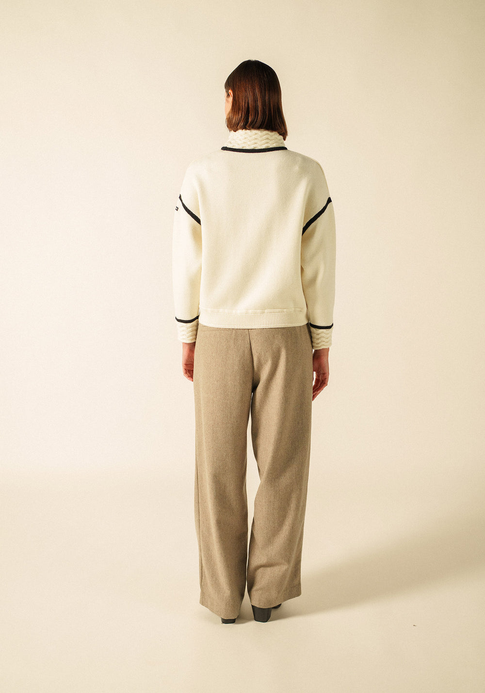 Pull Swell x Isabelle Ballu (ECRU/NAVY)