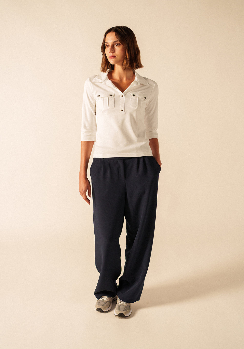Polo Oléron (BLANC)