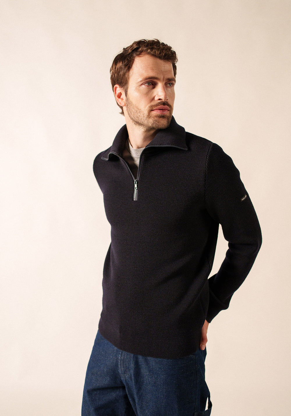 Pull Cotentin (NAVY)