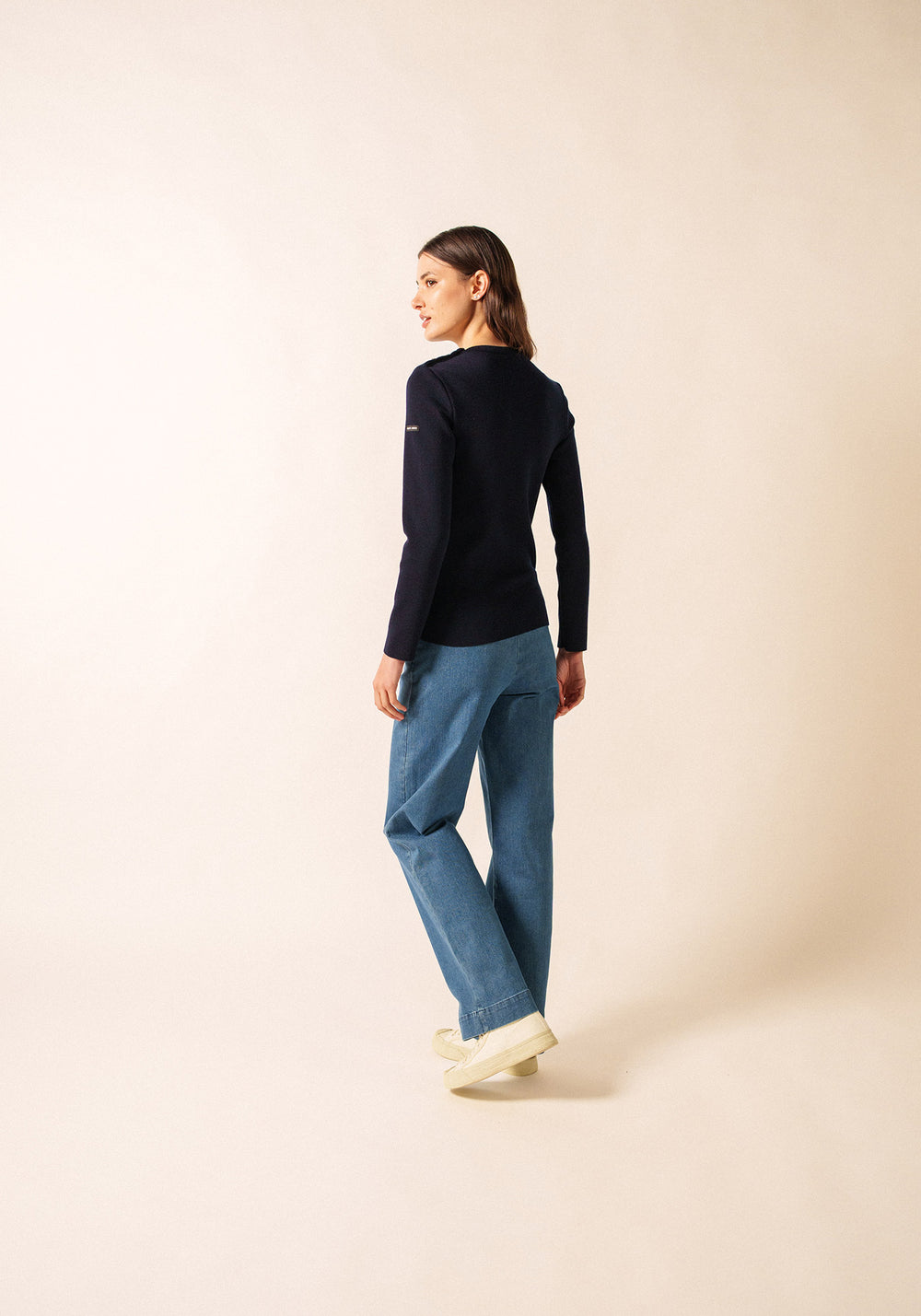 Pull marin Marée (NAVY)