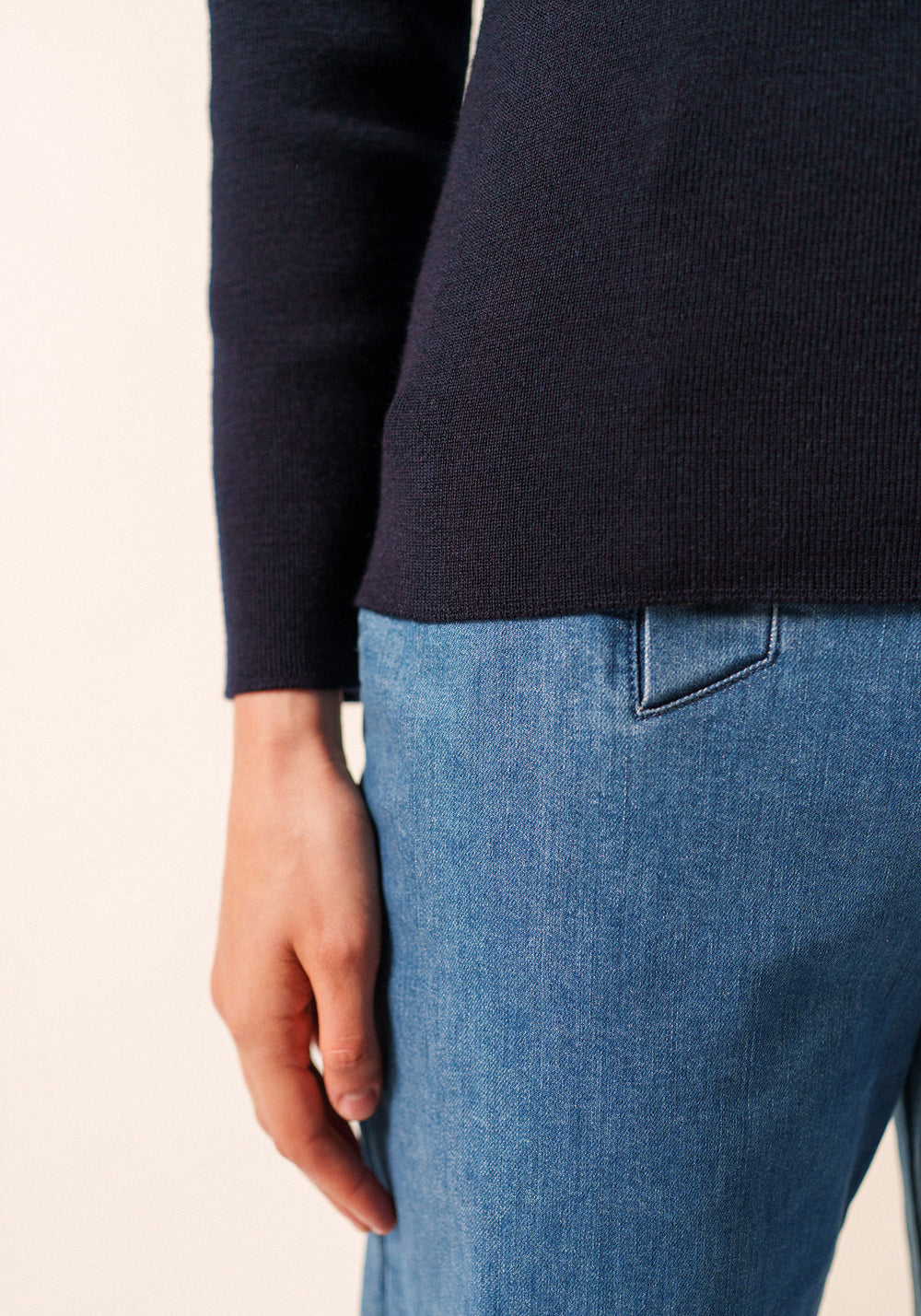 Pull marin Marée (NAVY)