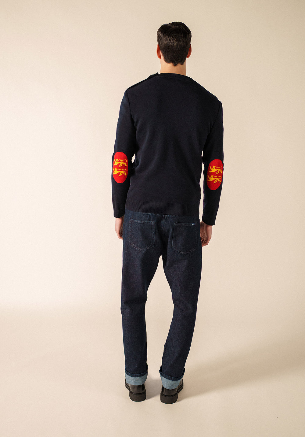 Pull Mondiovision Normandie (NAVY/MULTICO)