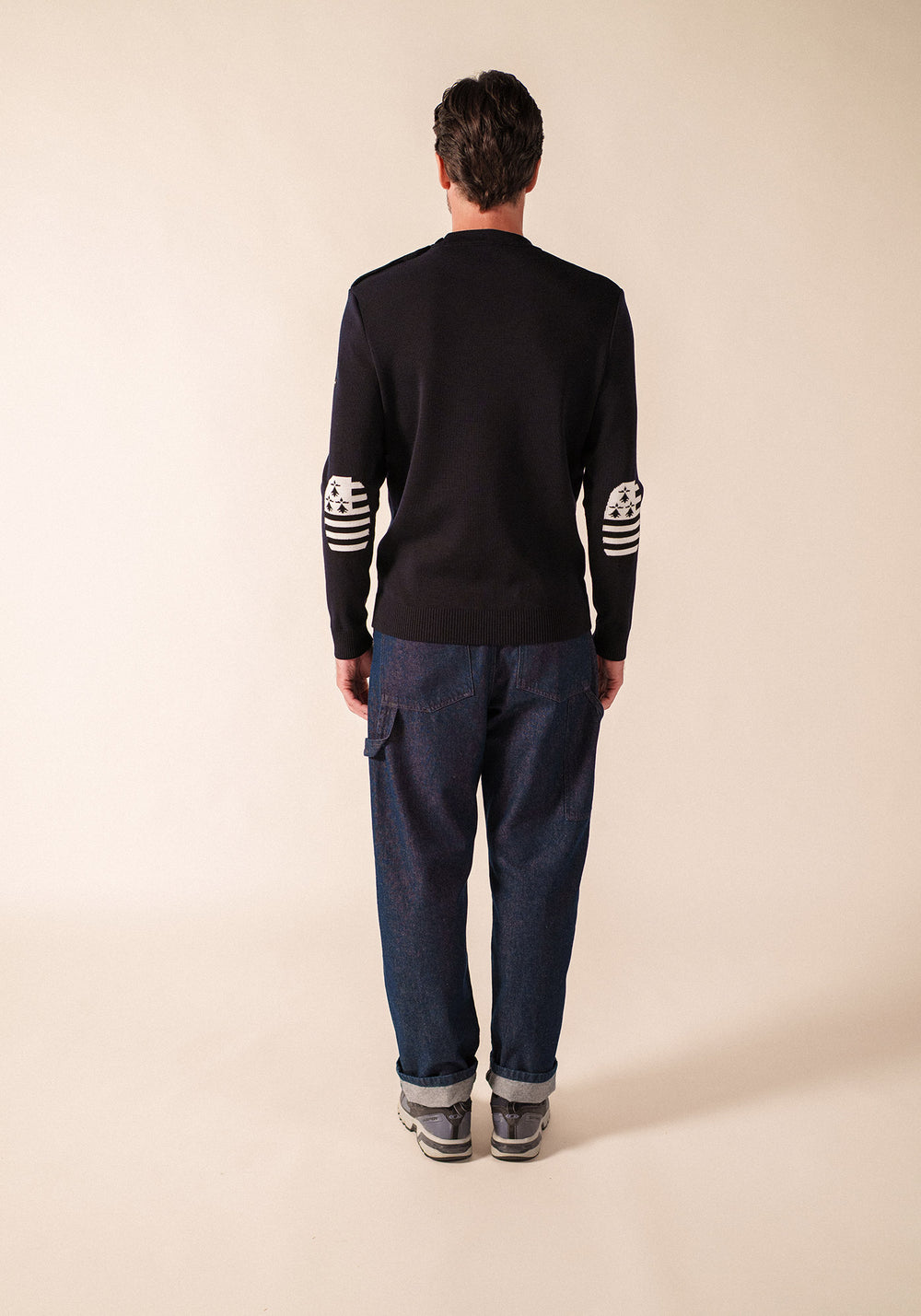 Pull Mondiovision Bretagne (NAVY/MULTICO)