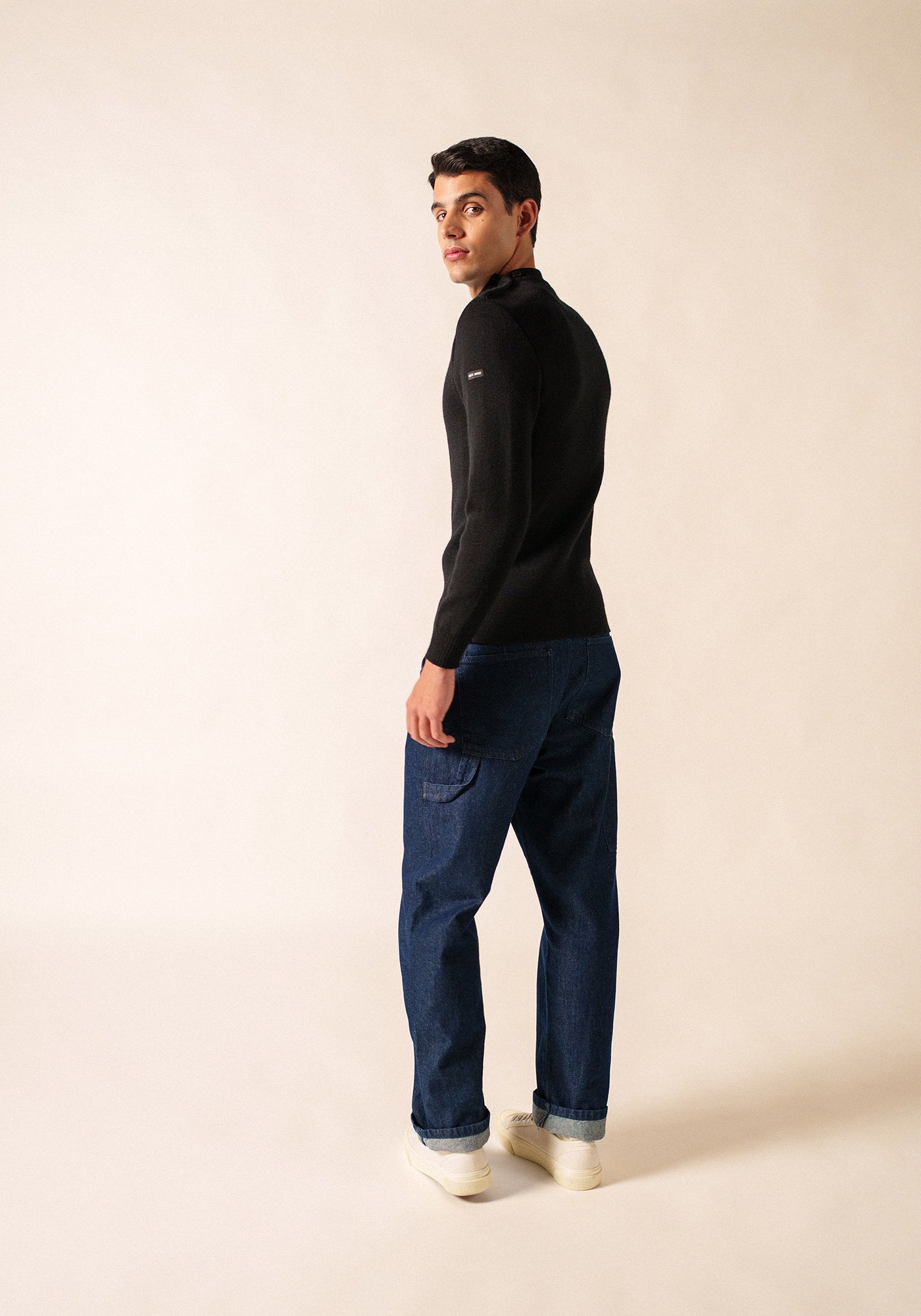 Pull marin Matelot (NOIR)