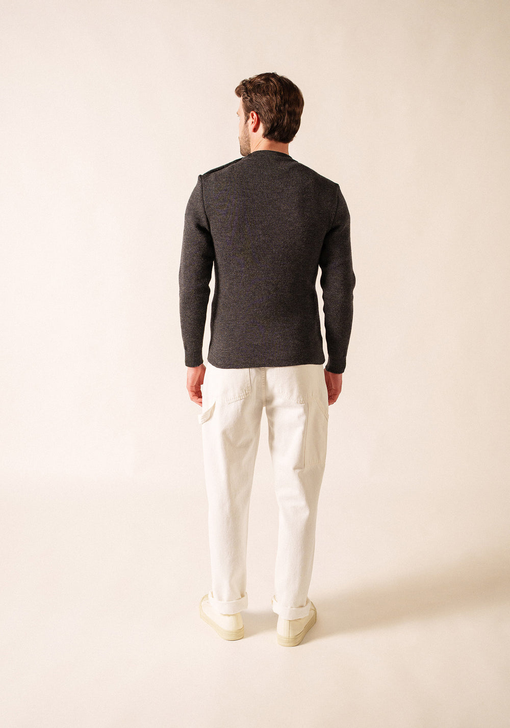 Pull marin Matelot (GRIS)