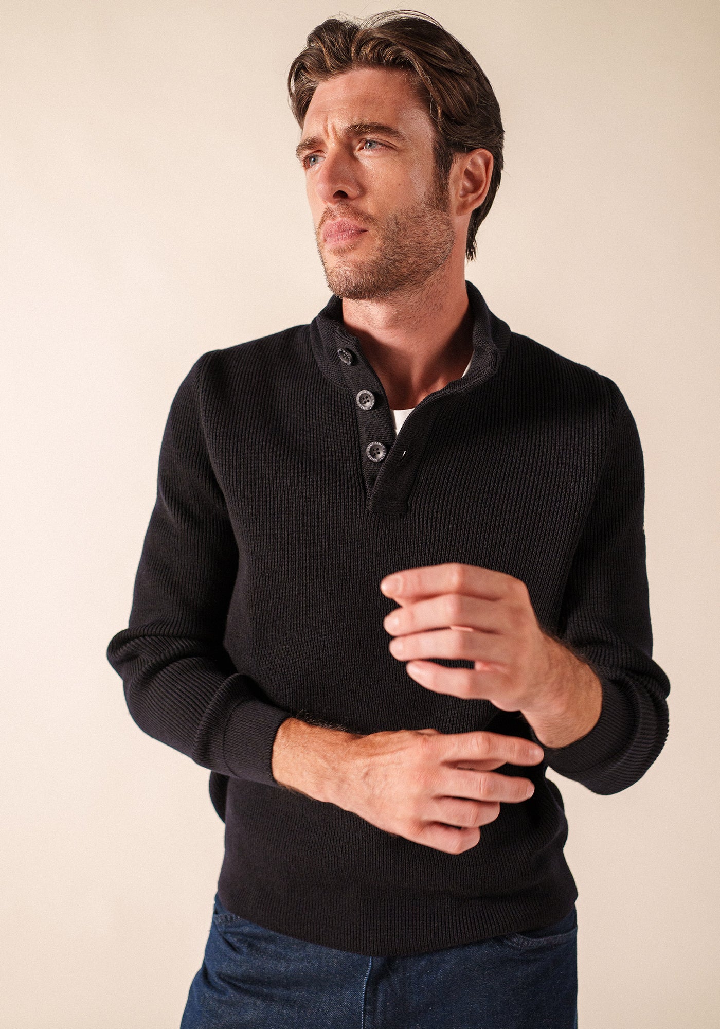 Pull Bourboule (NAVY)