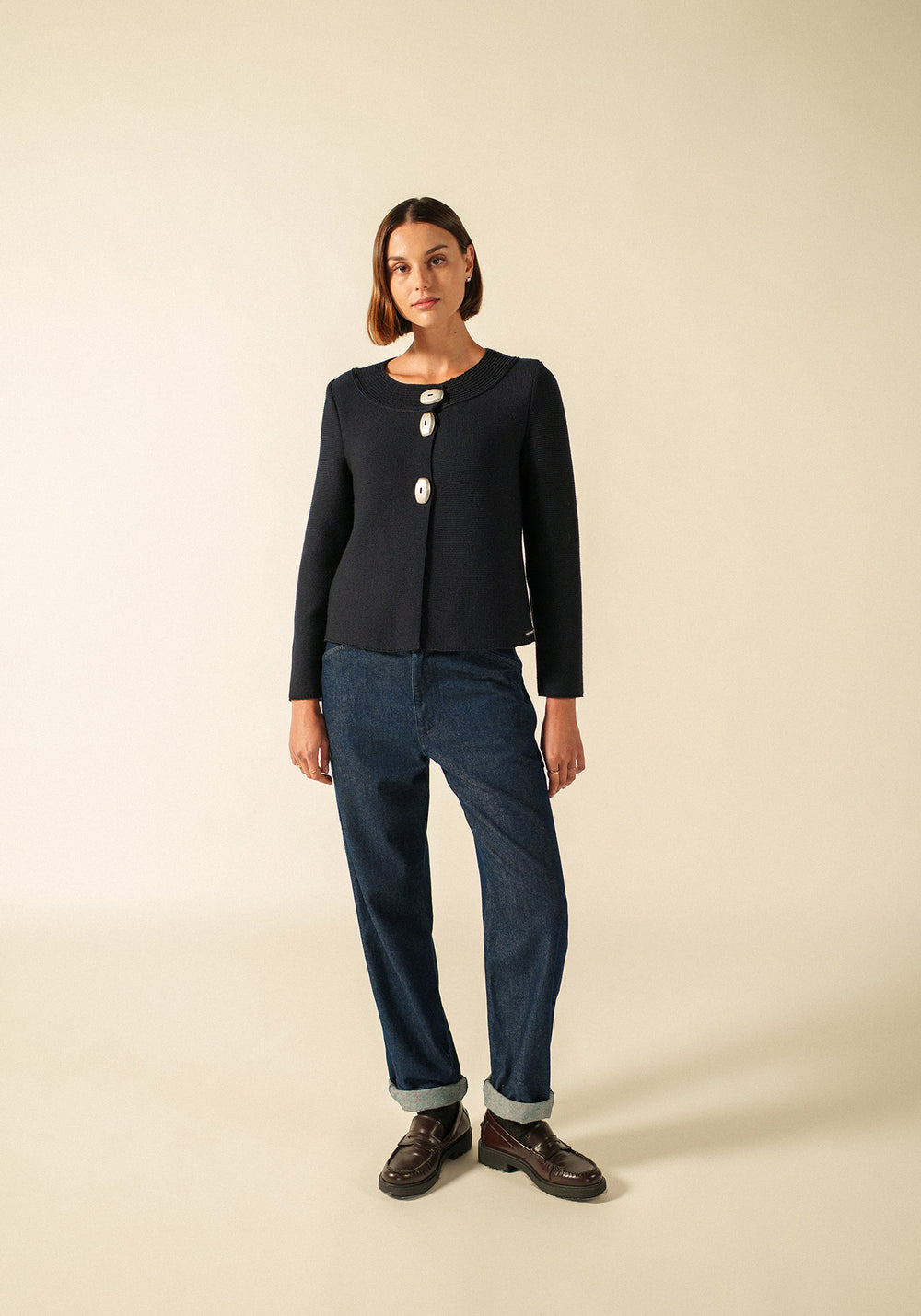 Gilet Adrets Réédit (NAVY)