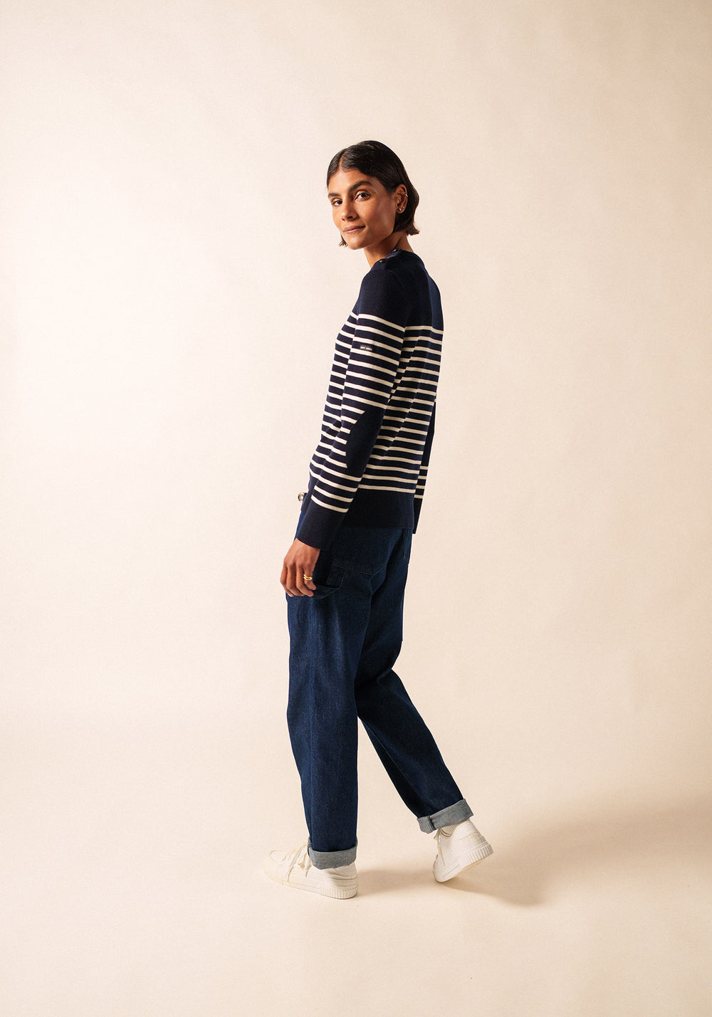 Pull marin Brégançon (NAVY/ECUME)