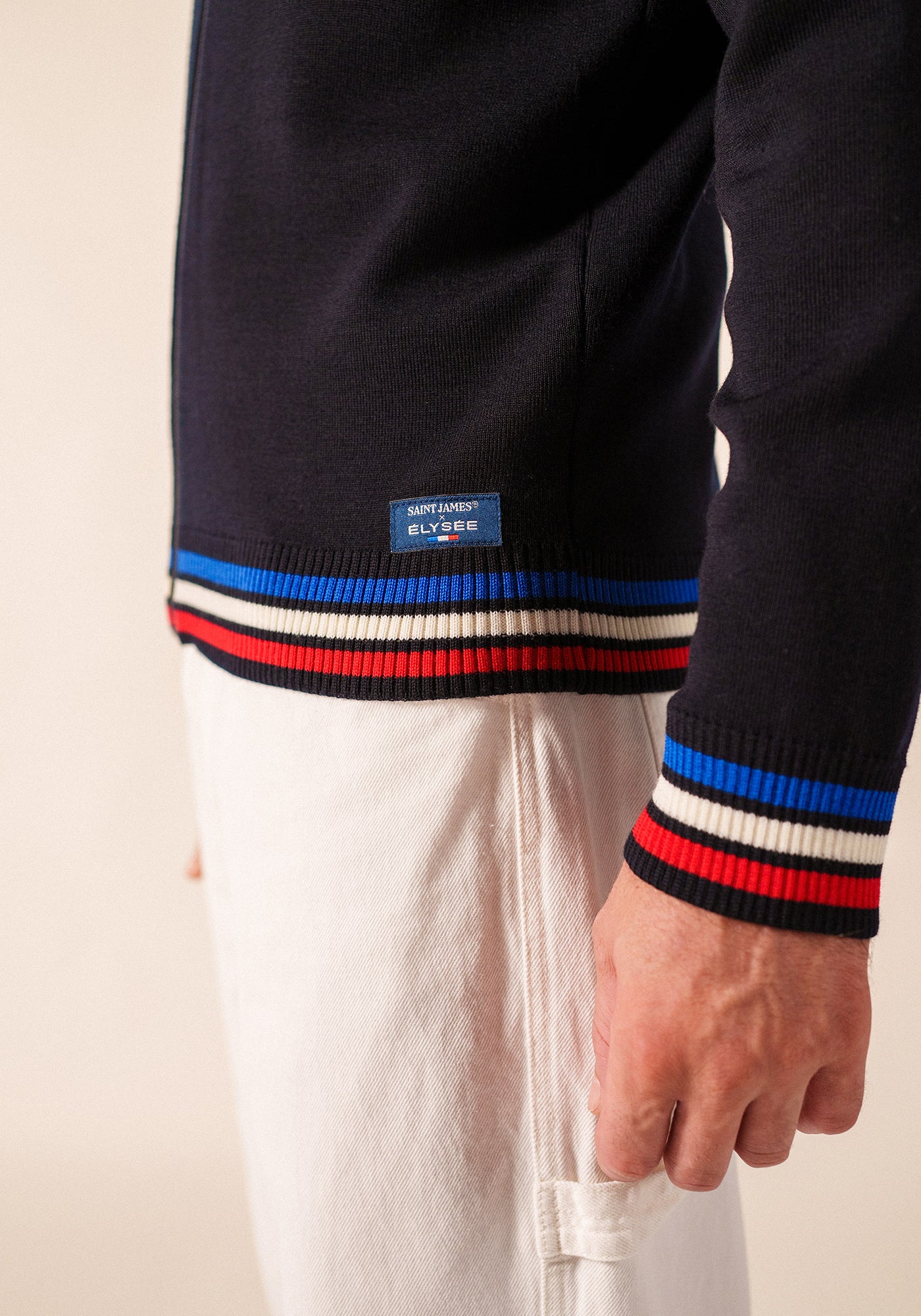 Gilet tricolore x l'Elysée (NAVY/MULTICO)