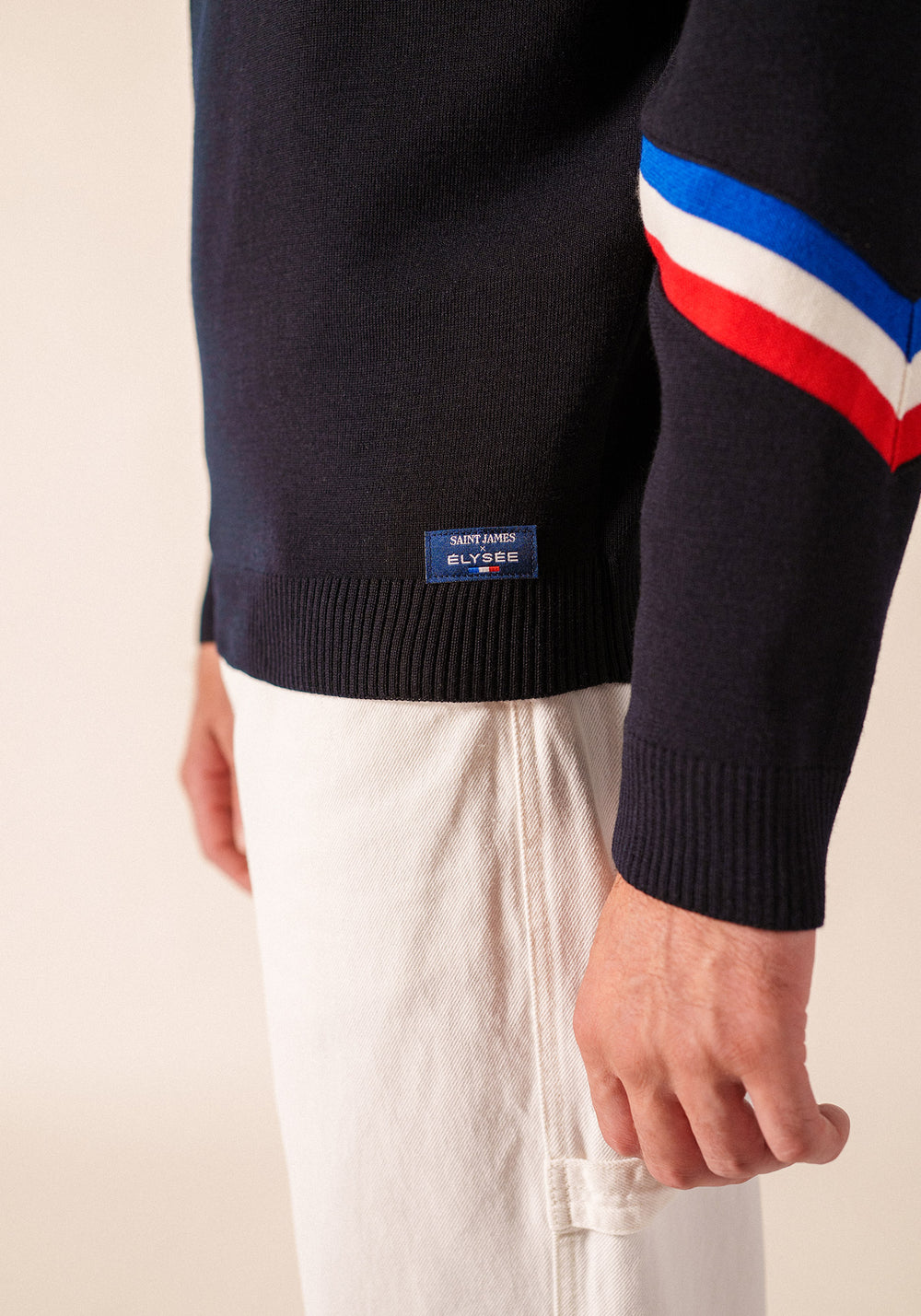 Pull Mondiovision x l'Elysée (NAVY/MULTICO)