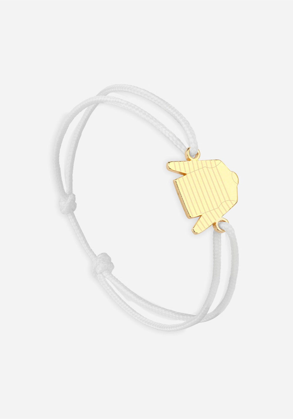 Bracelet Marinière x Le Vent à la Française (OR/BLANC)
