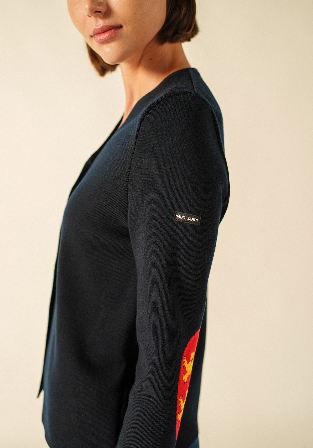 Gilet Brévands coudières (NAVY/NORMANDIE)