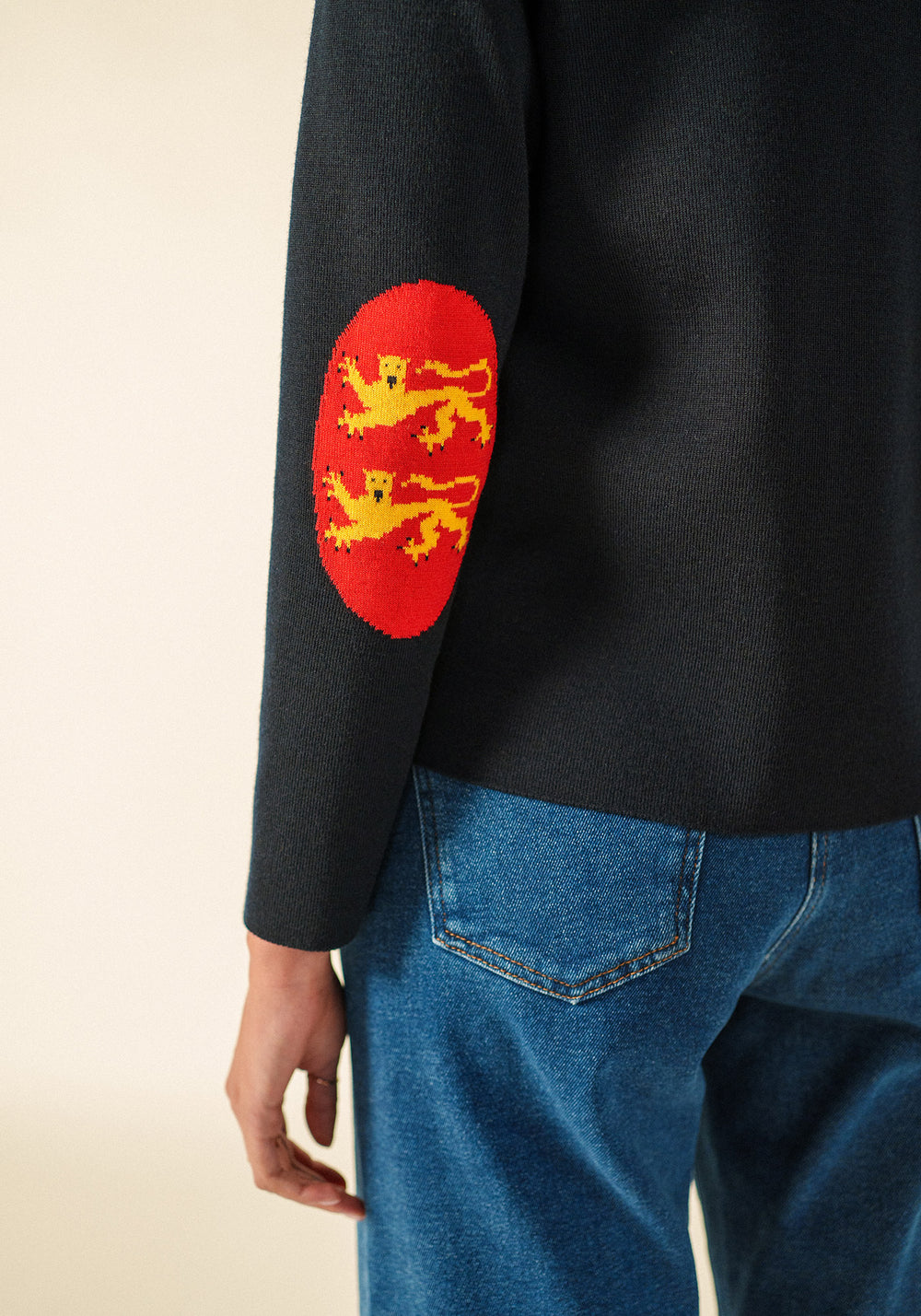 Gilet Brévands coudières (NAVY/NORMANDIE)