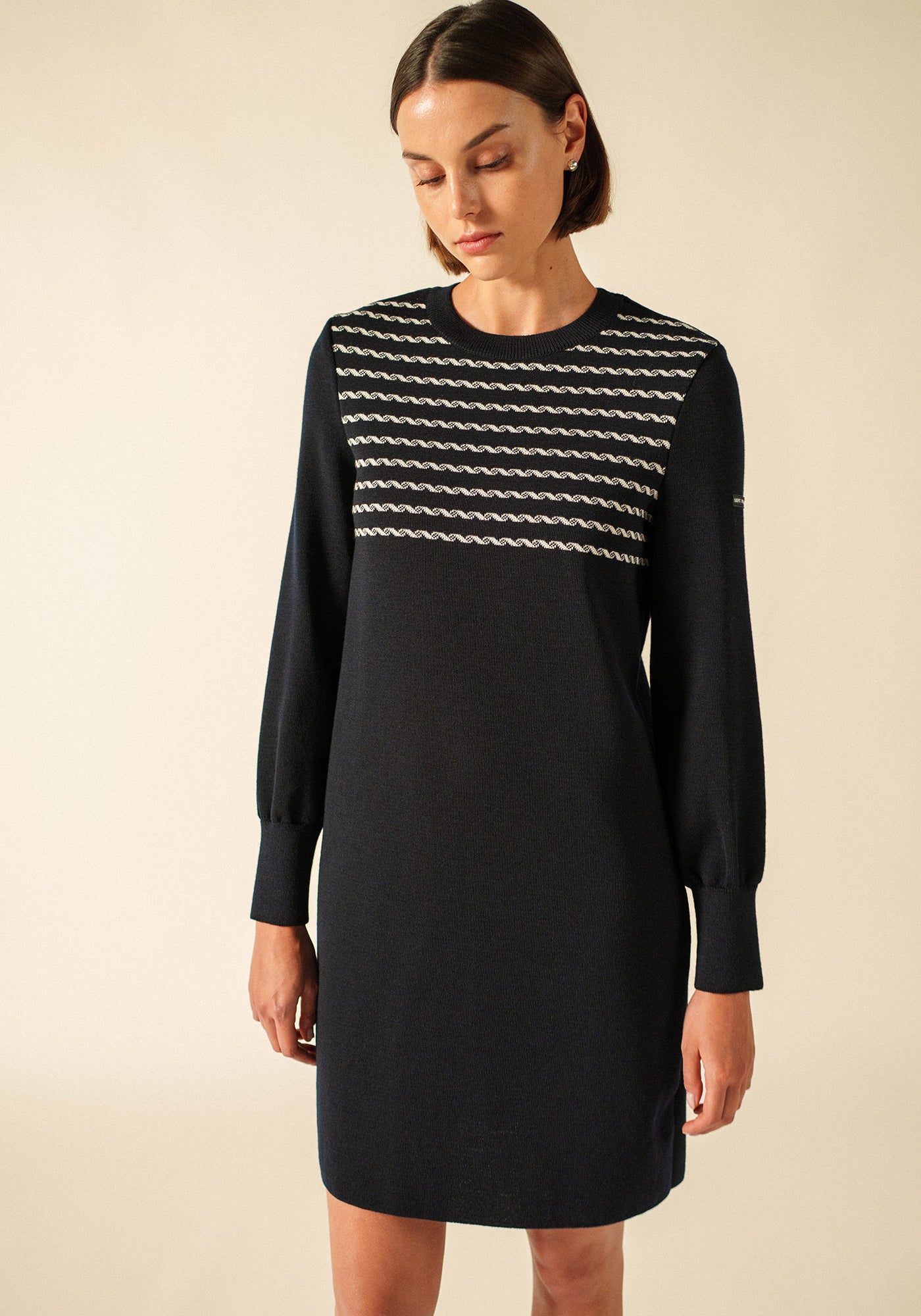 Robe Sana x Isabelle Ballu (NAVY/ECUME)