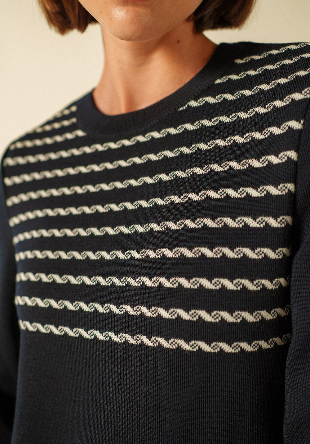 Robe Sana x Isabelle Ballu (NAVY/ECUME)