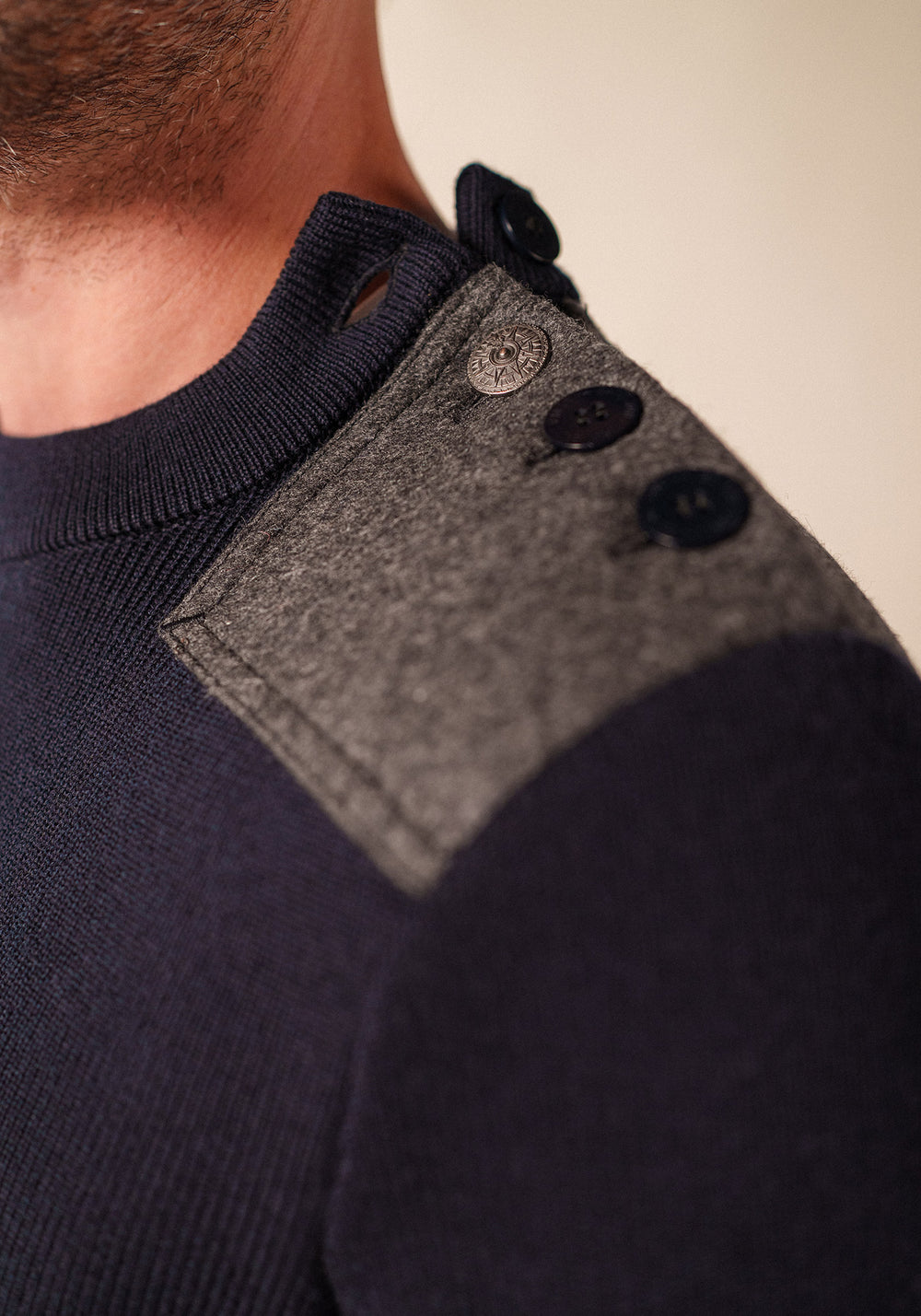 Pull Mercantour (NAVY/GRIS)