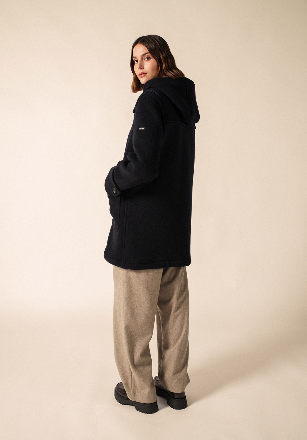 Duffle-coat classique (NAVY)
