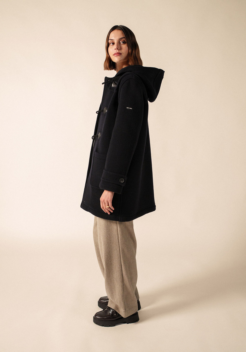 Duffle-coat classique (NAVY)