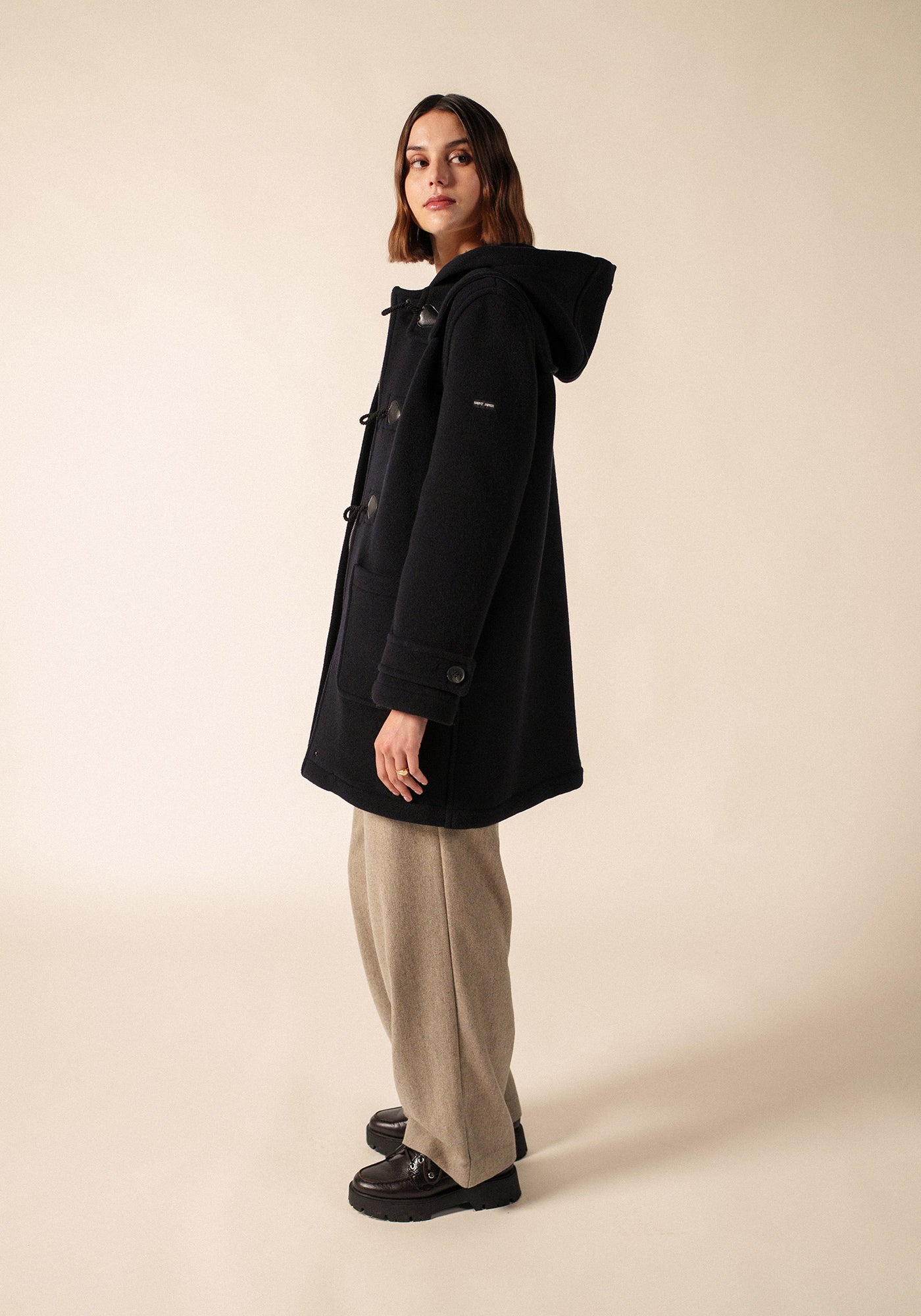 Duffle-coat classique (NAVY)