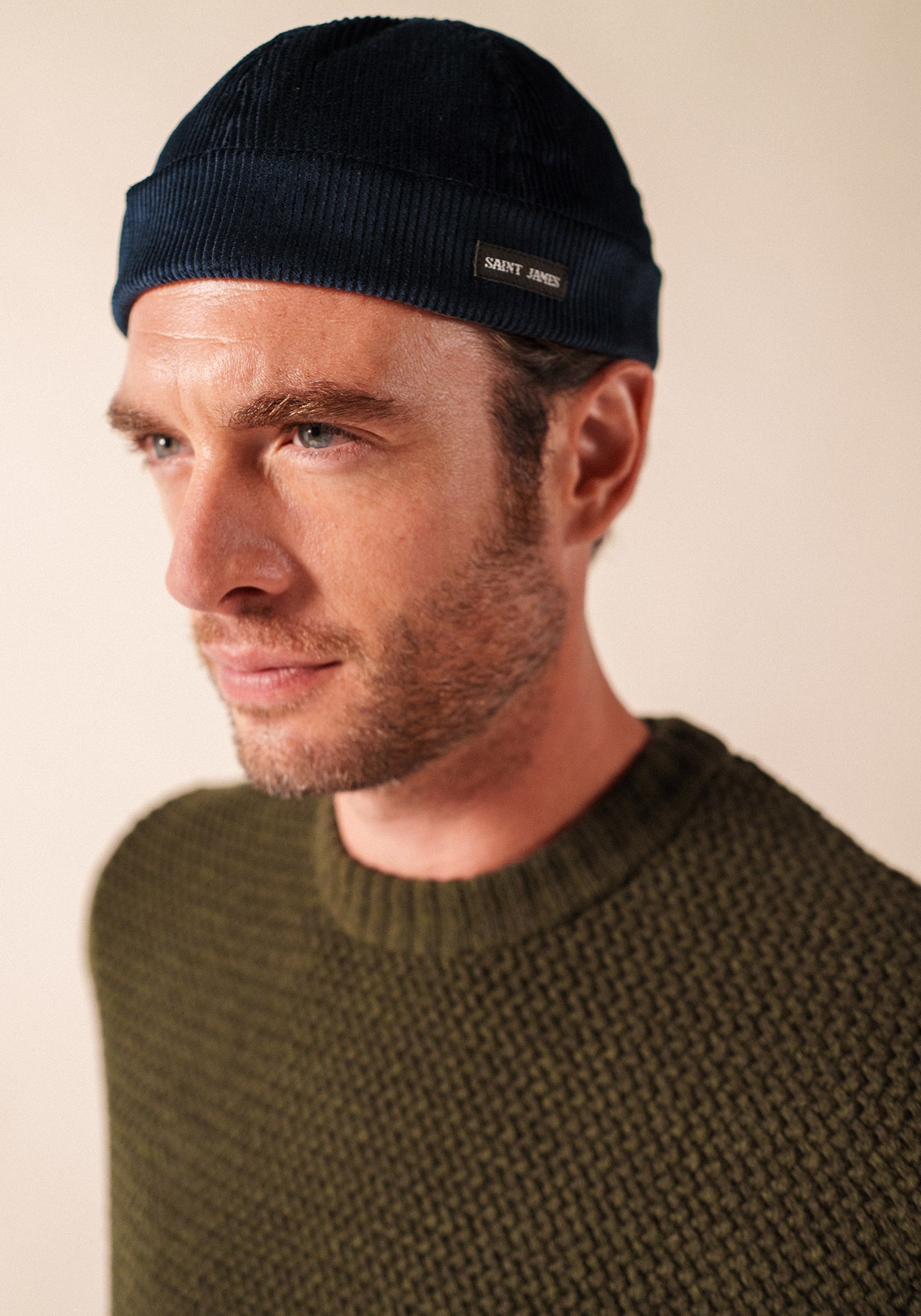 Bonnet Miki velours (MARINE)