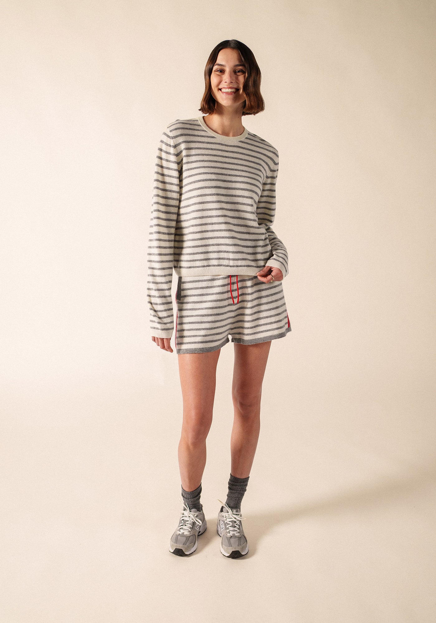 Pull Port Willunga x Collette Dinnigan (ECUME/GRIS CHINE)