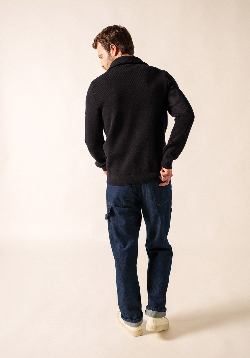 Pull Cotentin (NAVY)