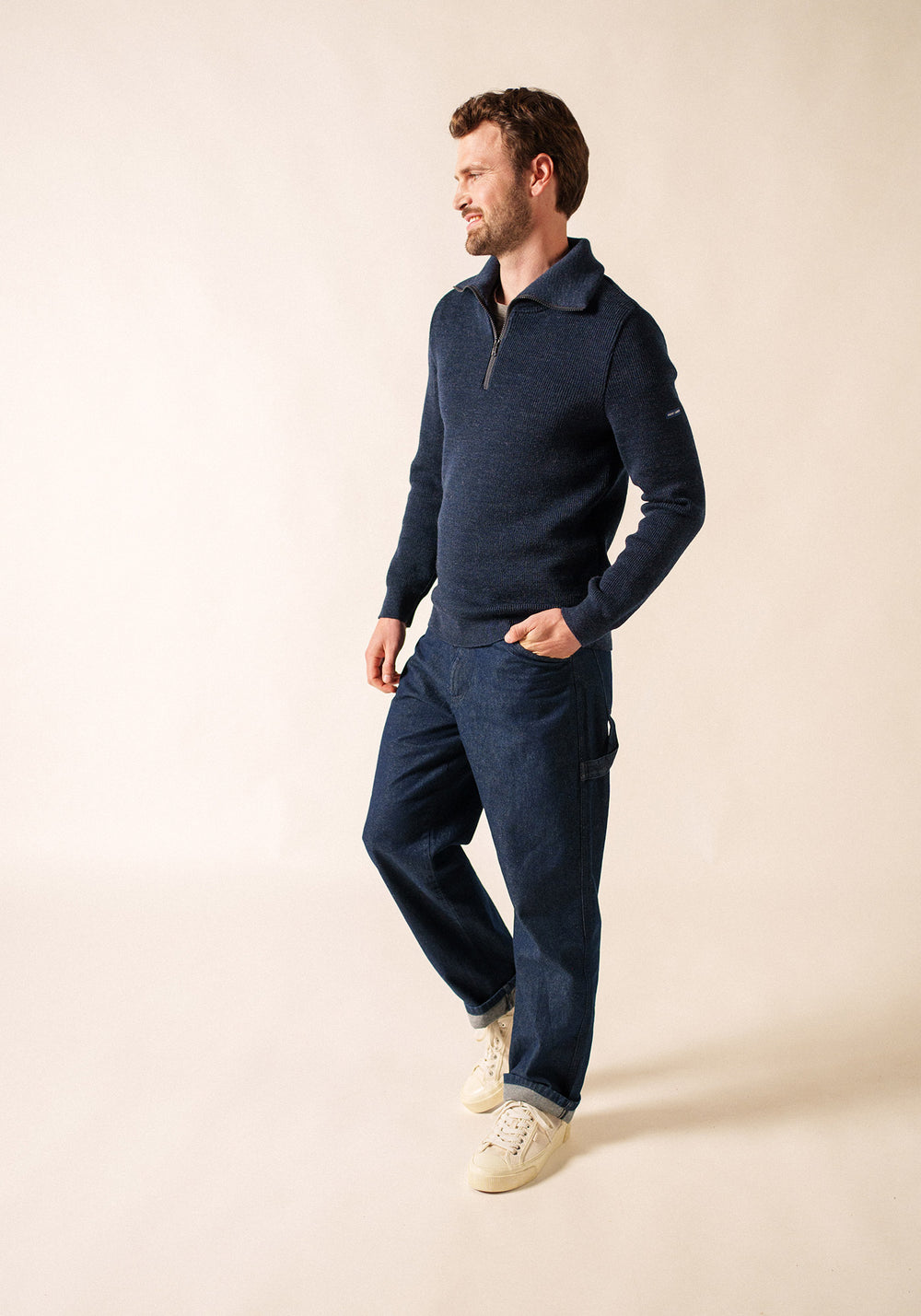 Pull Cotentin (BLEU CHINE)