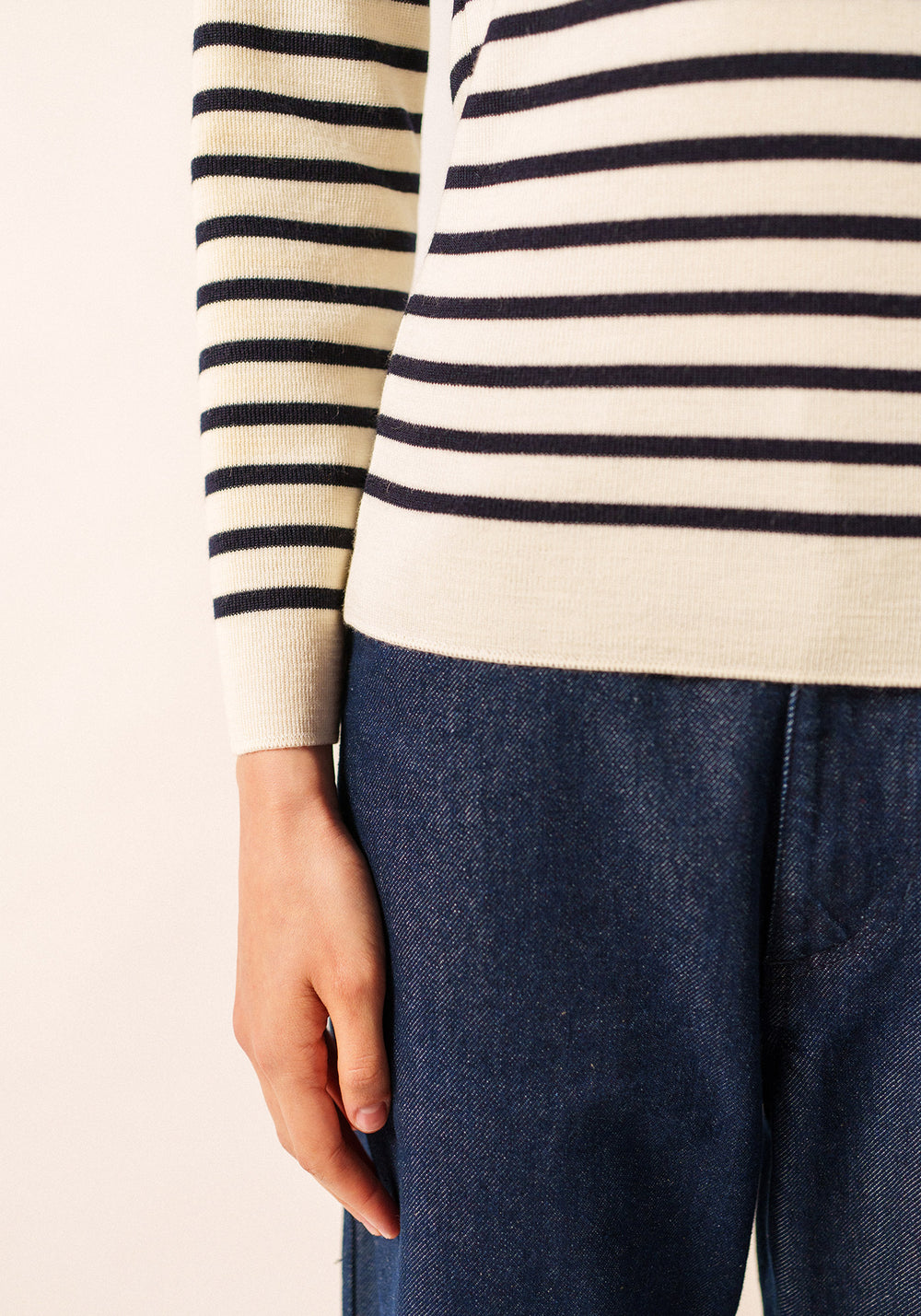 Pull marin Marée (ECUME/NAVY)
