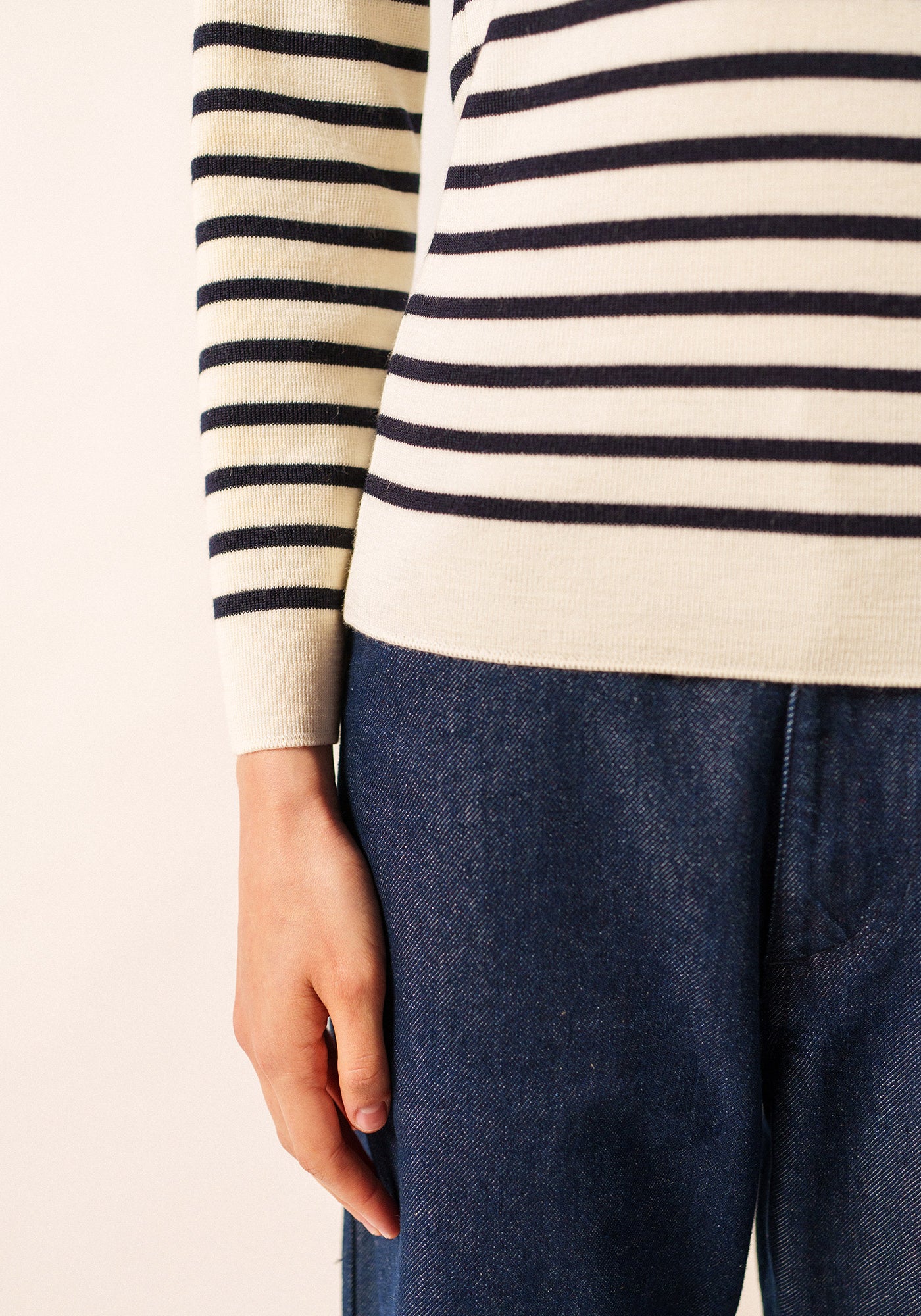 Pull marin Marée (ECUME/NAVY)