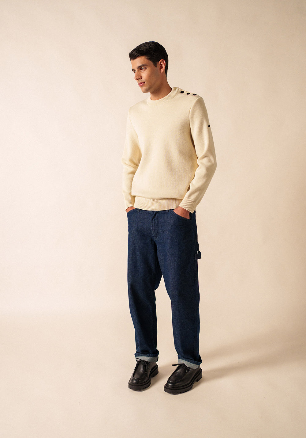 Pull marin Cancale (ECRU)
