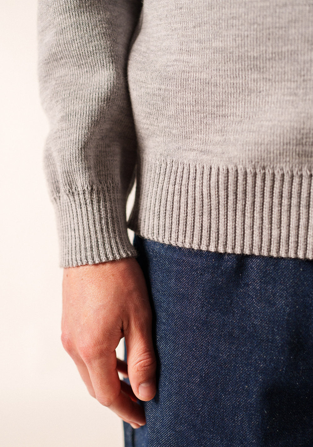 Pull marin Cancale (GRIS CLAIR)
