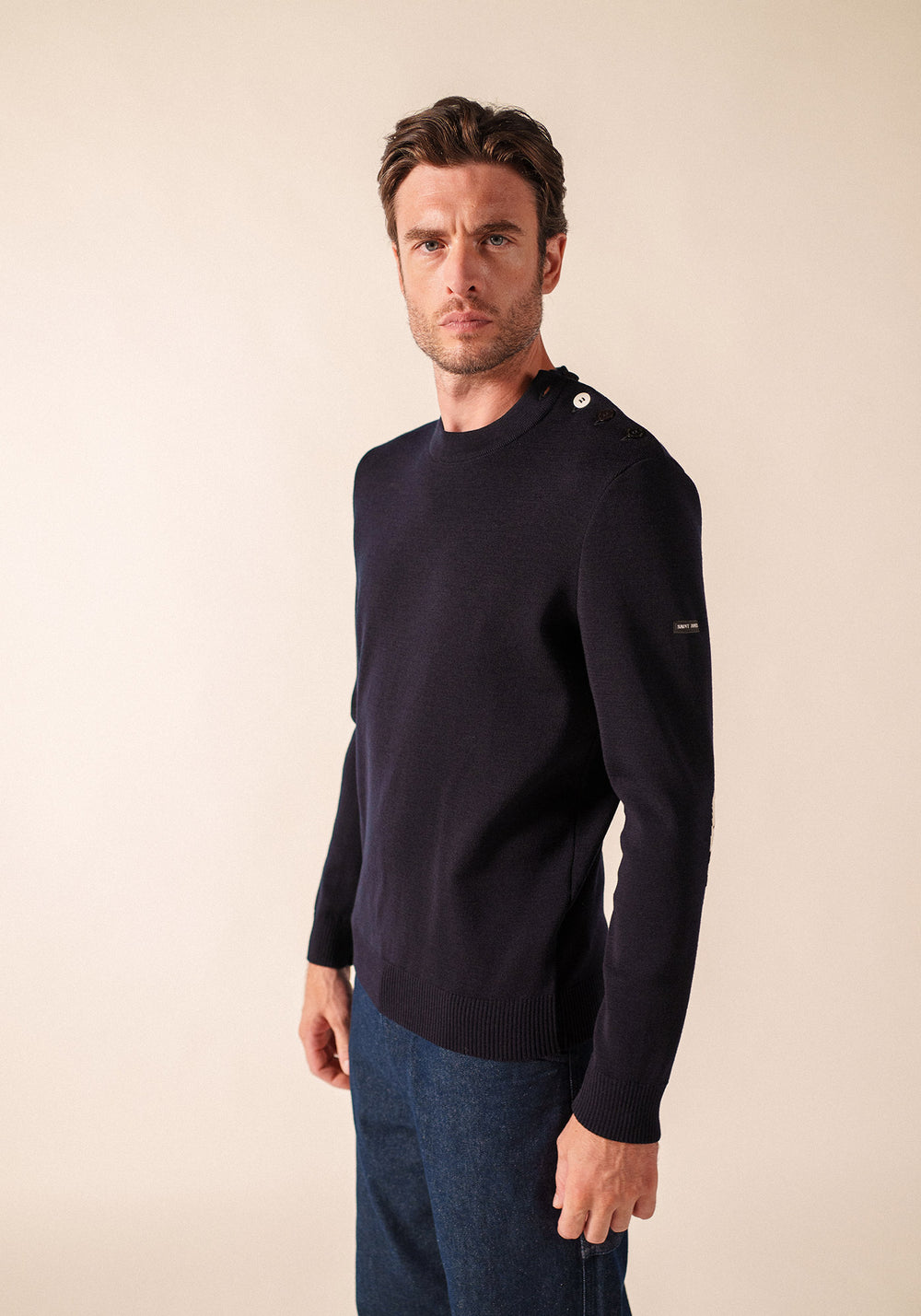 Pull Mondiovision Bretagne (NAVY/MULTICO)