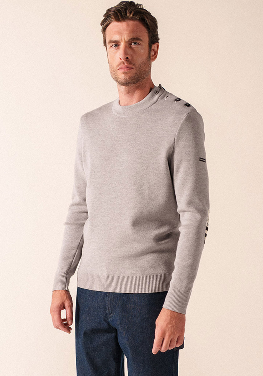 Pull Mondiovision Bretagne (PERLE CHINE/MULTICO)