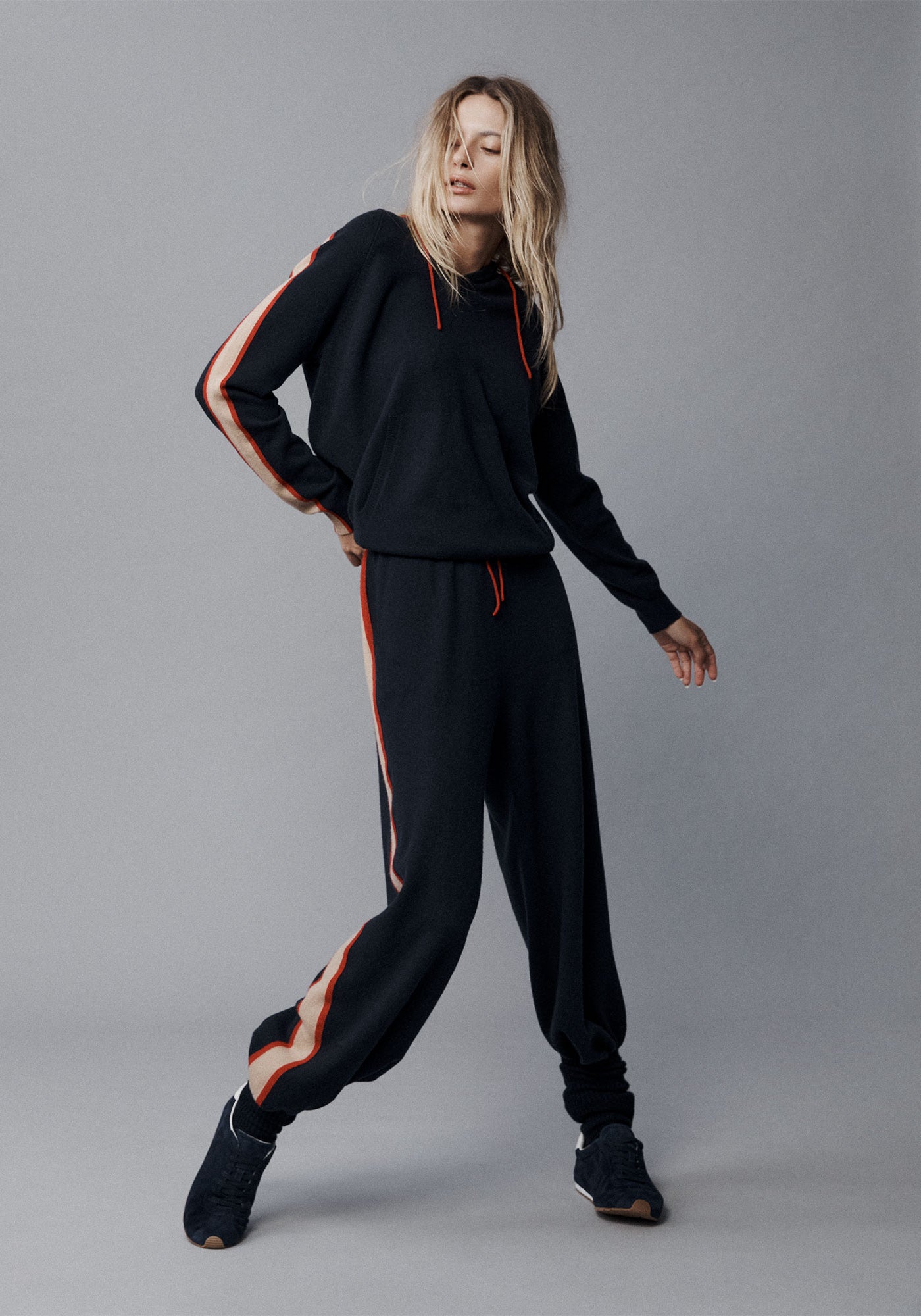 Sweat Byron Bay x Collette Dinnigan (NAVY/CAMEL/TULIPE)